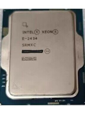 E-2434 Intel Xeon E-2434 4Core 8Threads 3.4GHz-5.0GHz TDP55W LGA1700 DDR5 CPU